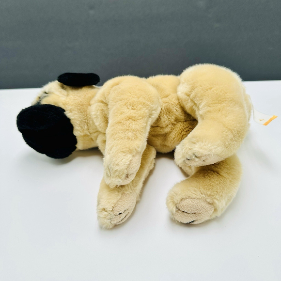 Animal Alley Toys R Us Pug Puppy Dog Plush Realistic 12" Vintage Stuffed 2001 - Picture 7 of 9